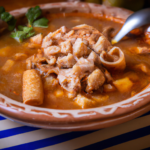 Menudo tripe soup